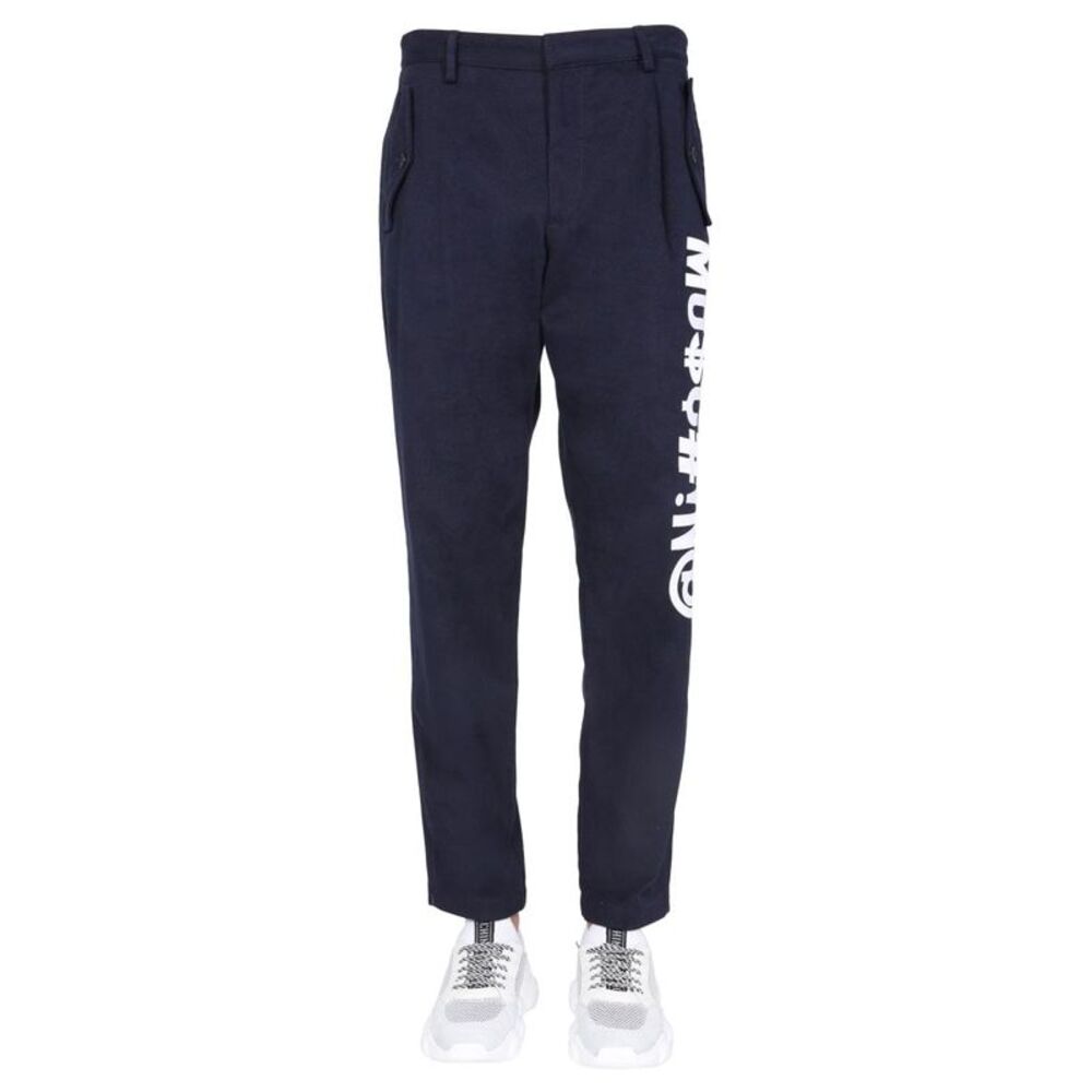 Moschino Men Moschino Men Symbols Logo Trousers
